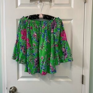 Lilly Pulitzer off the shoulder top